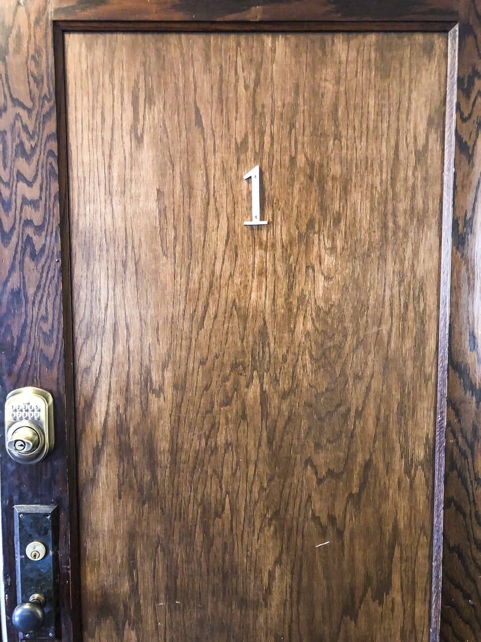 Door #1 Leads to a quaint 1 bedroom apartment! 