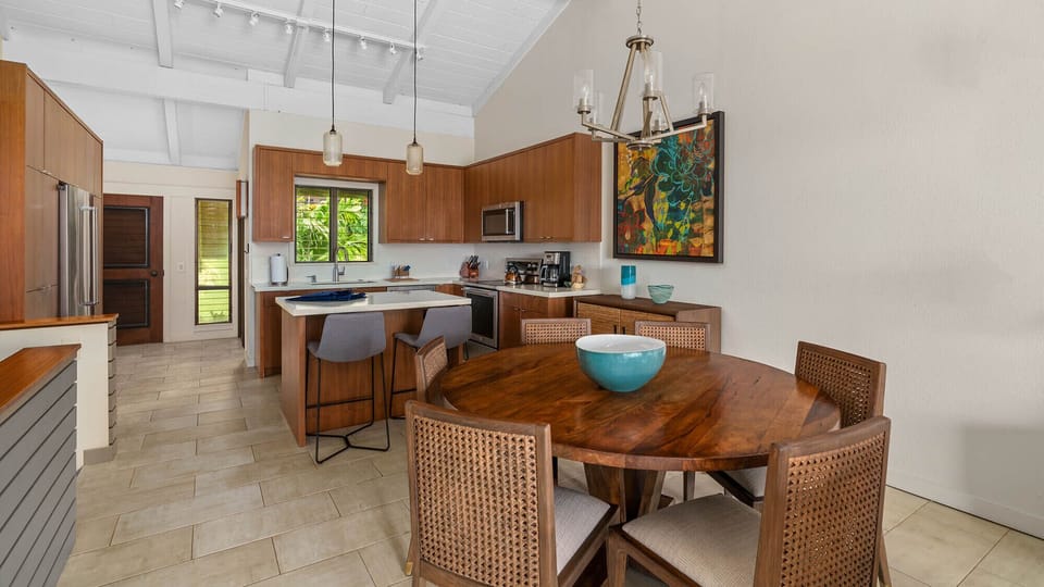 Nihi Kai Villas at Poipu #701 - Dining Room & Kitchen - Parrish Kauai