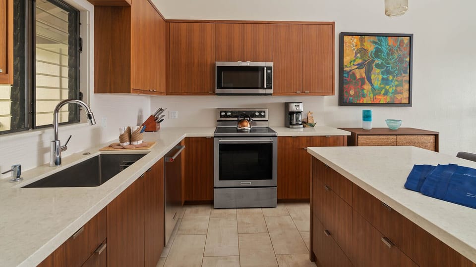 Nihi Kai Villas at Poipu #701 - Fully Equipped Kitchen - Parrish Kauai