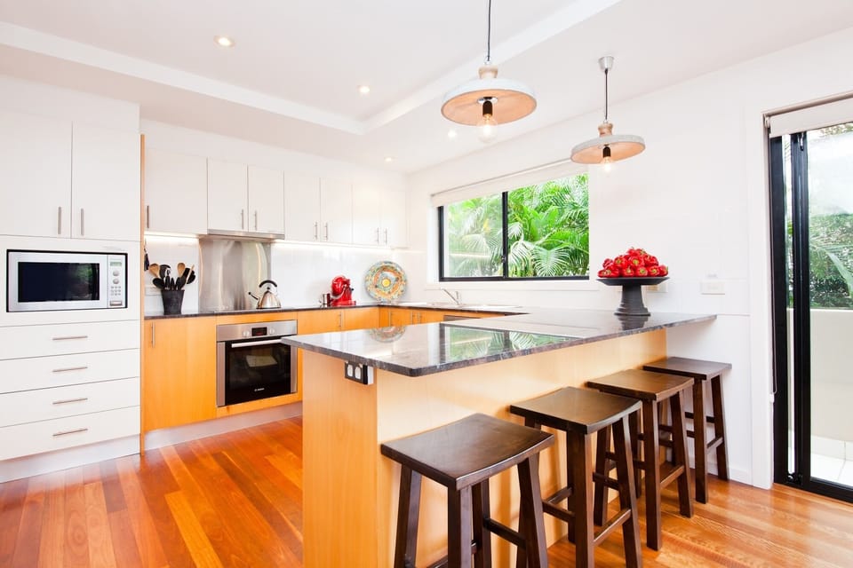 Fully equipped kitchen
