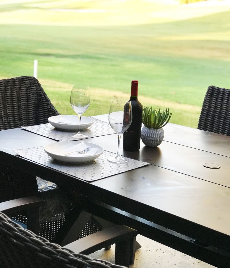 Outdoor dining