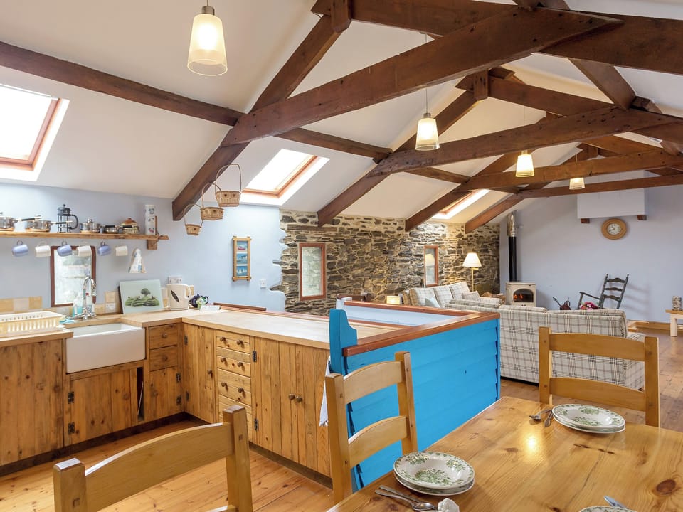 Open plan living space | New England - Tregrill Farm Cottages, Menheniot, near Liskeard