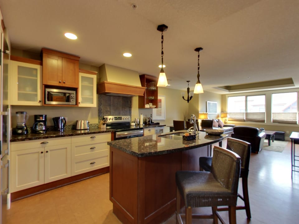 Large open-concept Kitchen, Dining, Living Area