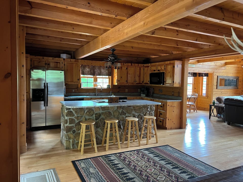 Open floor plan offers great views along with a spacious feel!
