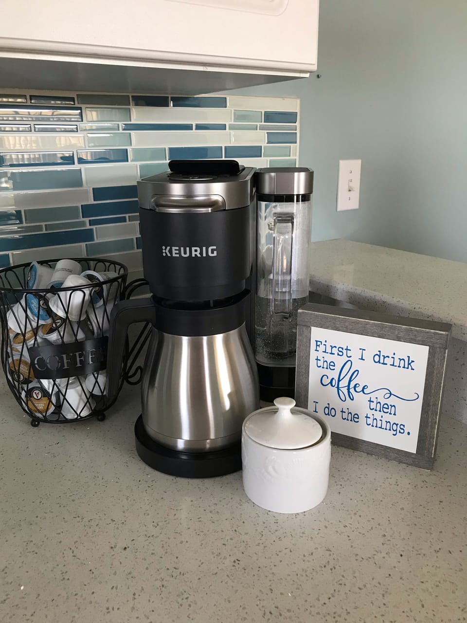 Keurig Duo  - Have a K-Cup or a full carafe of your favorite drip coffee brand.