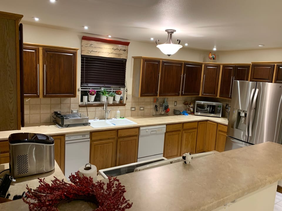 Kitchen.  Stove top and oven available also.