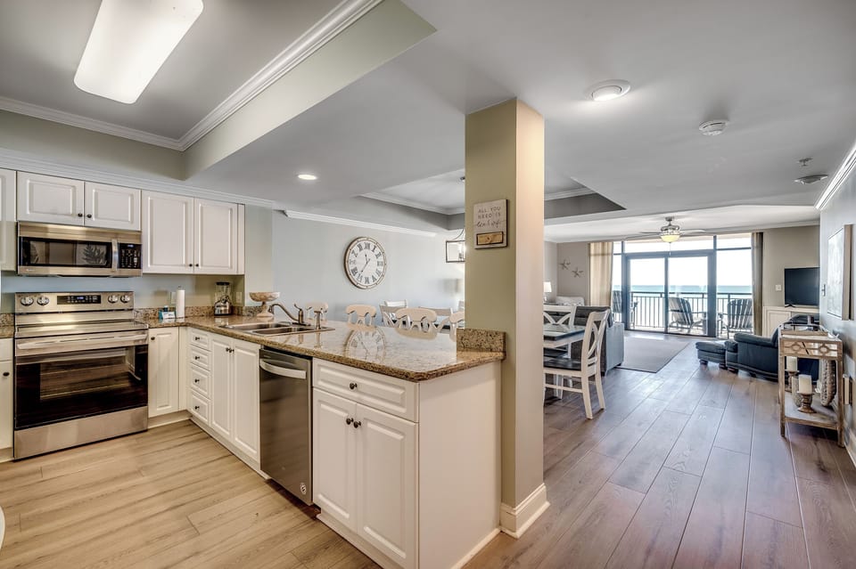 Spacious and open