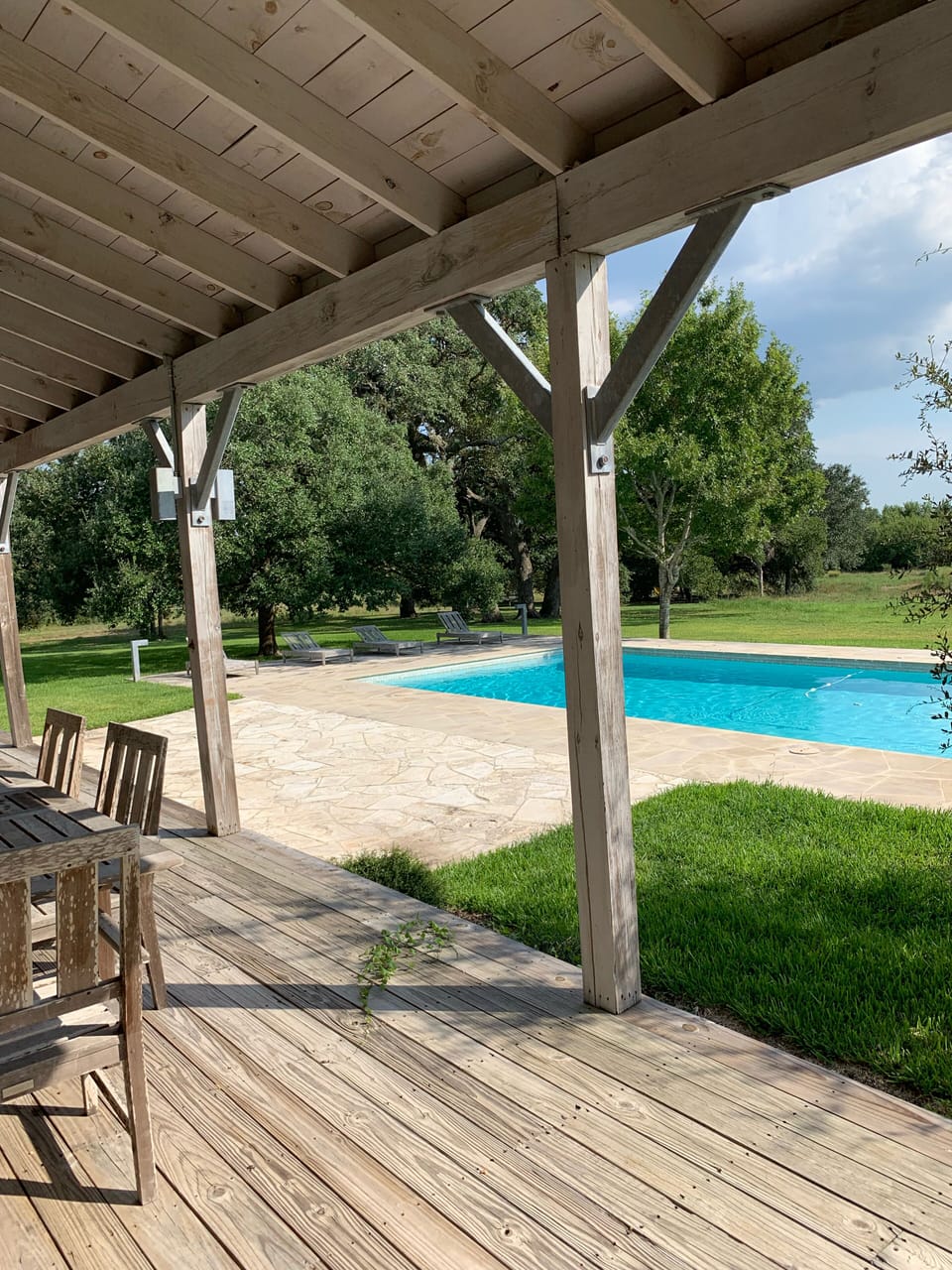 Pool and Covered Deck