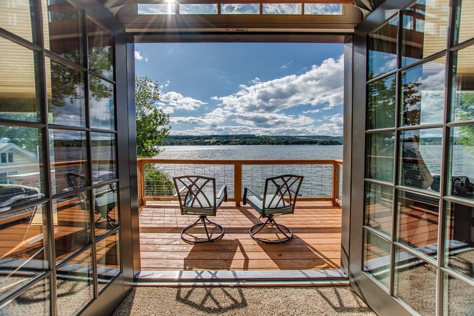 Primary bedroom balcony