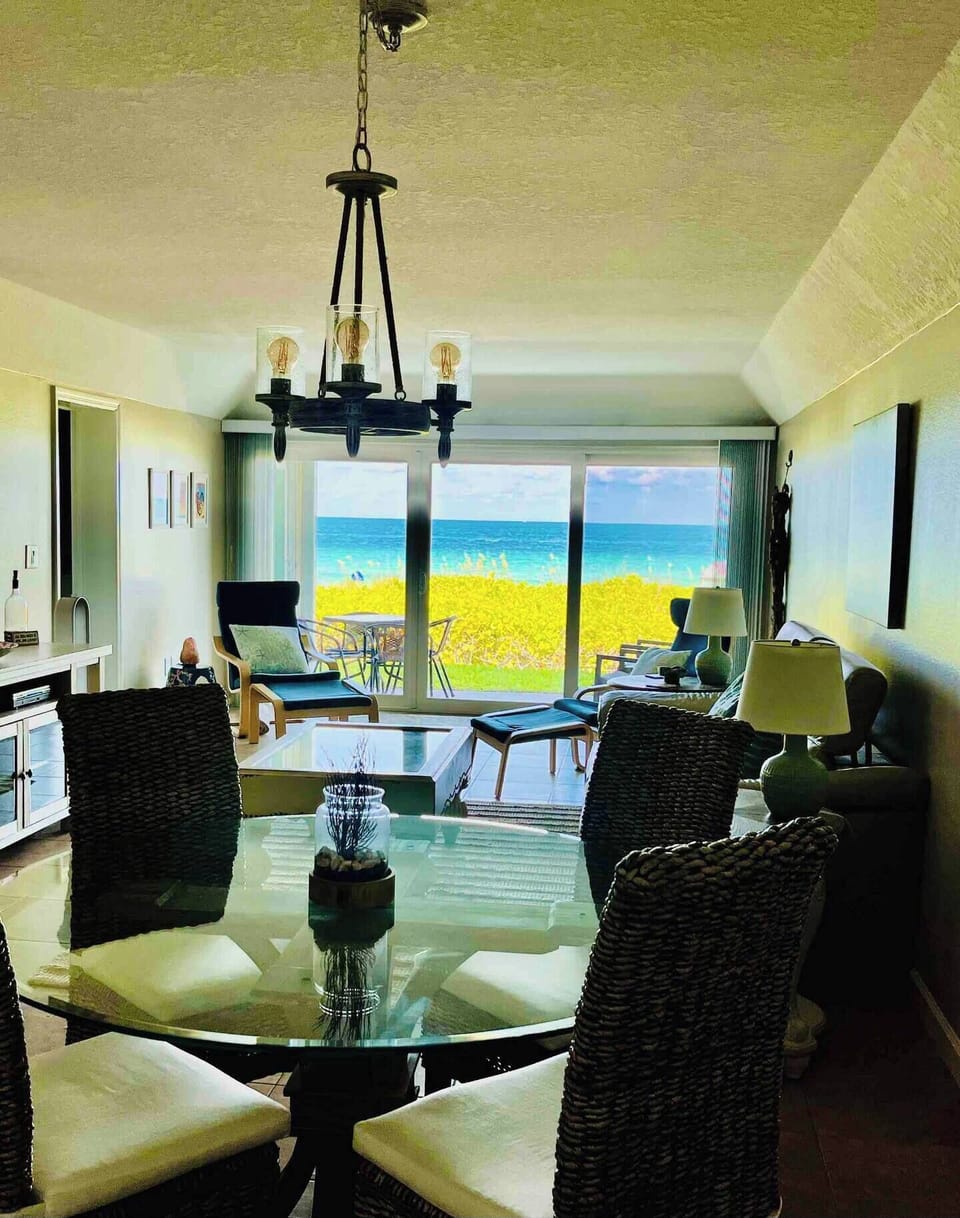 View from dining room