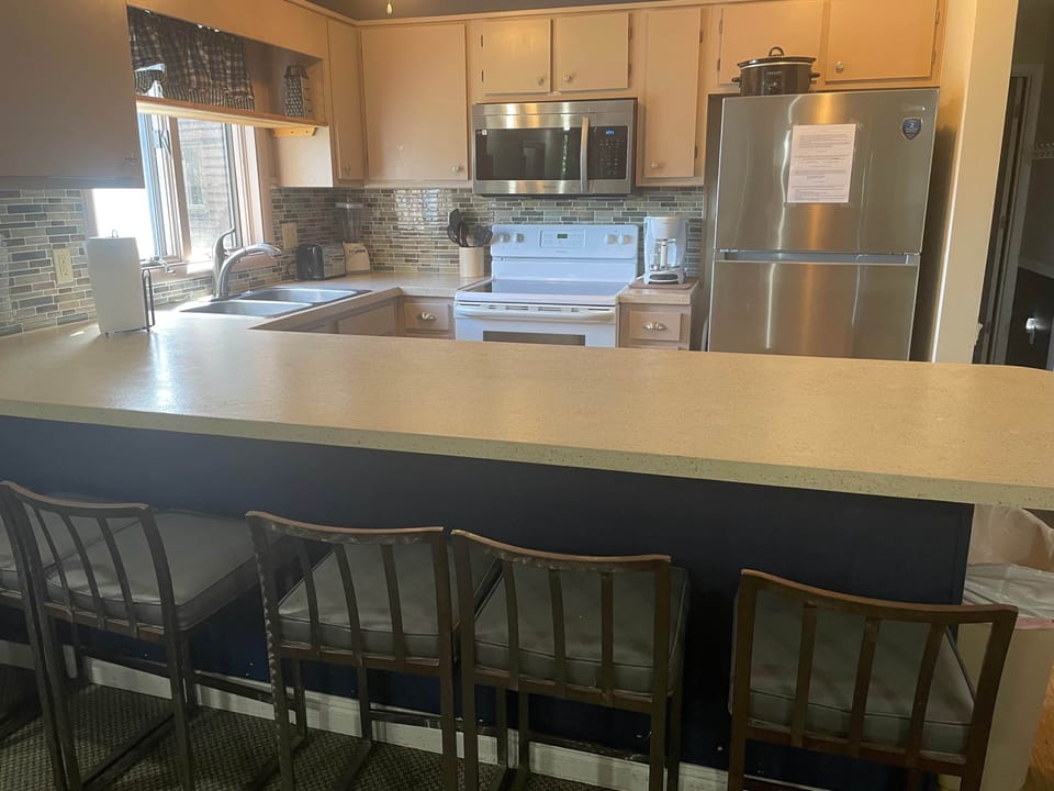 Kitchen from middle