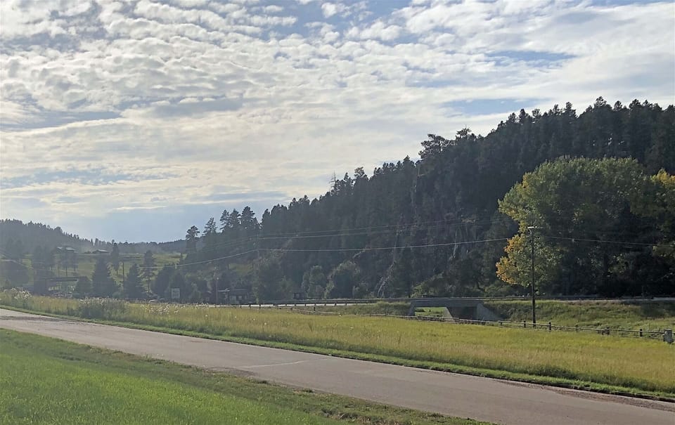 Views across the road