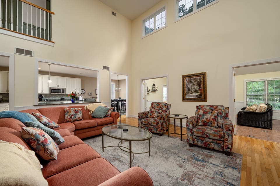Living Room with ample seating