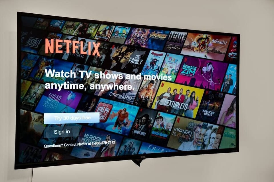 50" Smart TV. Perfect for streaming your favorite shows + movies!