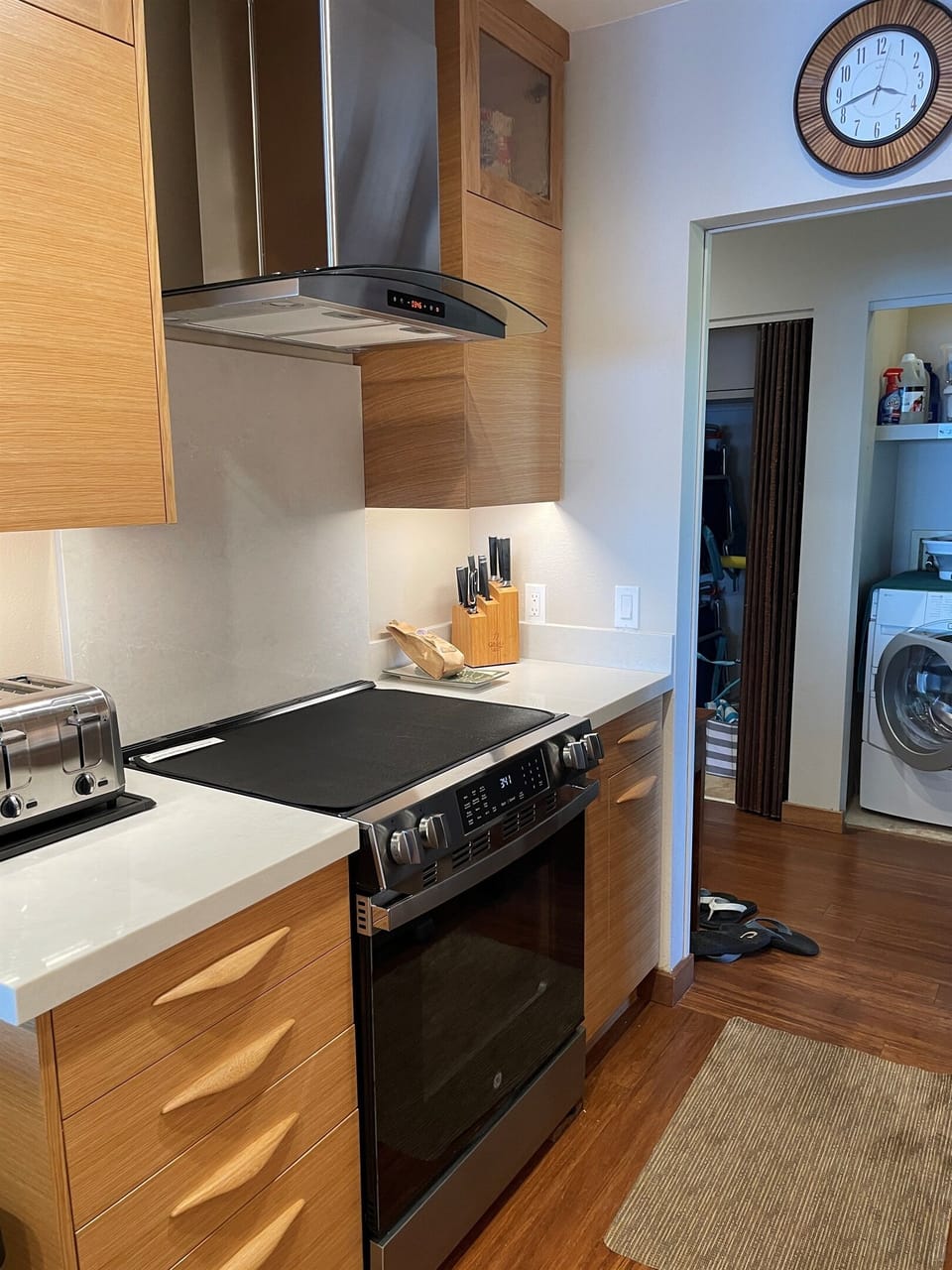 Completely remodeled kitchen