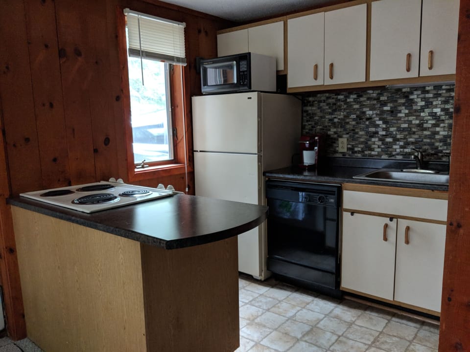 Kitchen with all you need to cook all of your meals