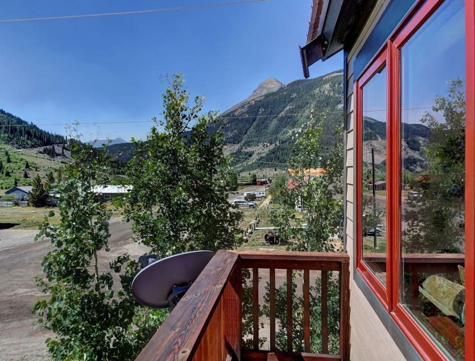 Small deck off of living room