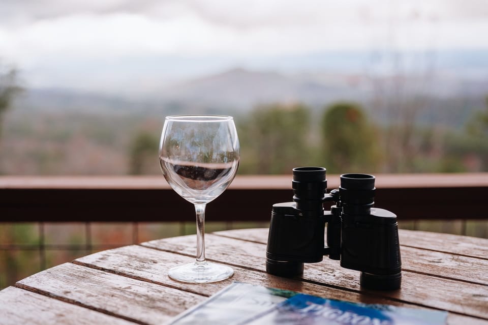 Unwind with a glass of wine and a stunning view!