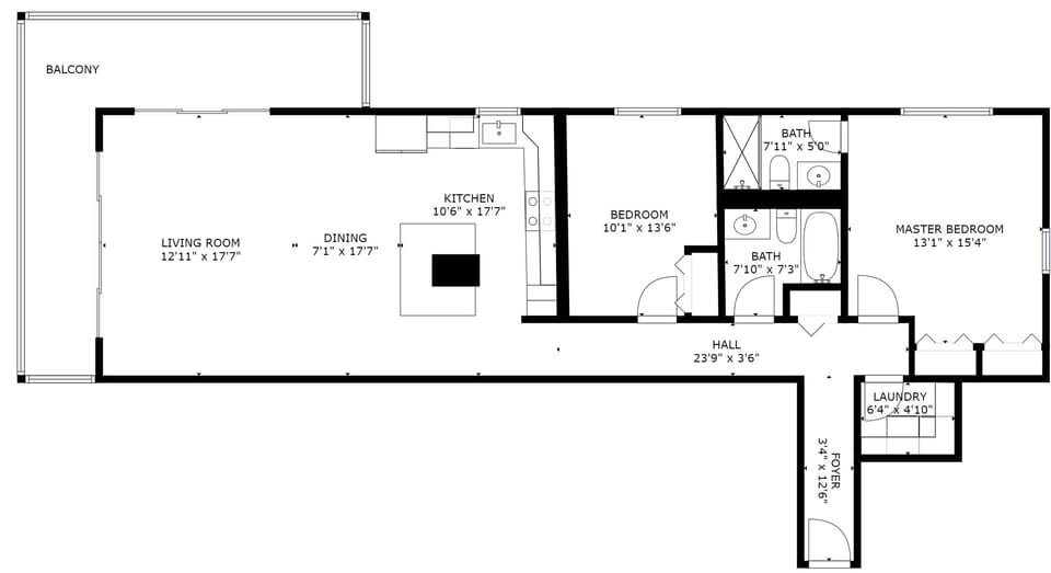 Shores of Madeira 505 Floor Plan