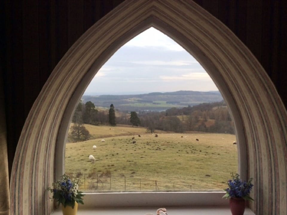 Arch, Architecture, Tree, Sky, Window, Grass, Room, Landscape, Plant, Building