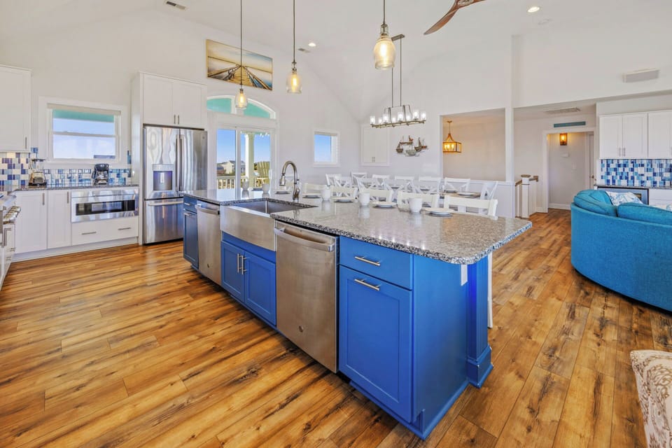Surf or Sound Realty - 895 - Sandy Beach Retreat - Kitchen -1