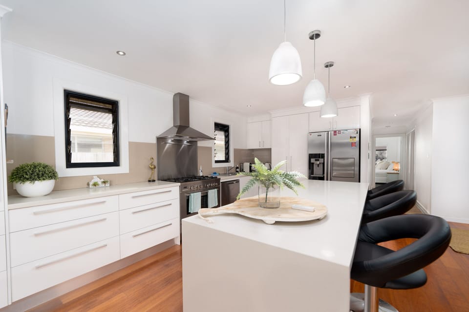 Fully equipped kitchen