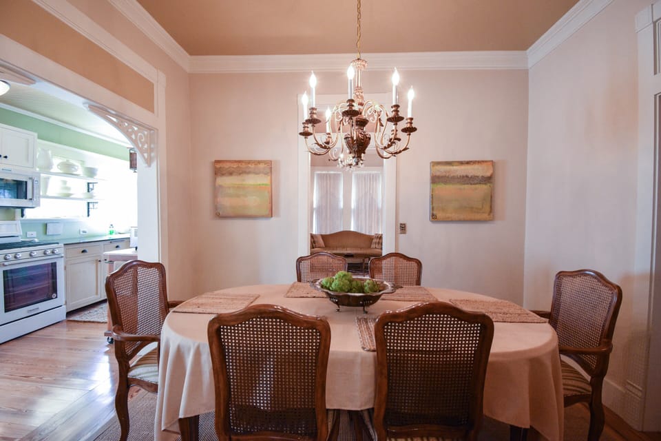 French inspired dining room