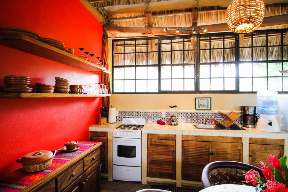 Fully equipped kitchen
