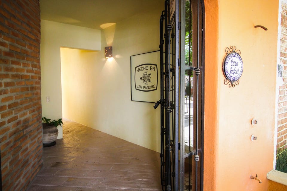 Street level entrance
