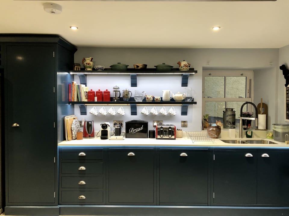 The work space with all your needs already there. 