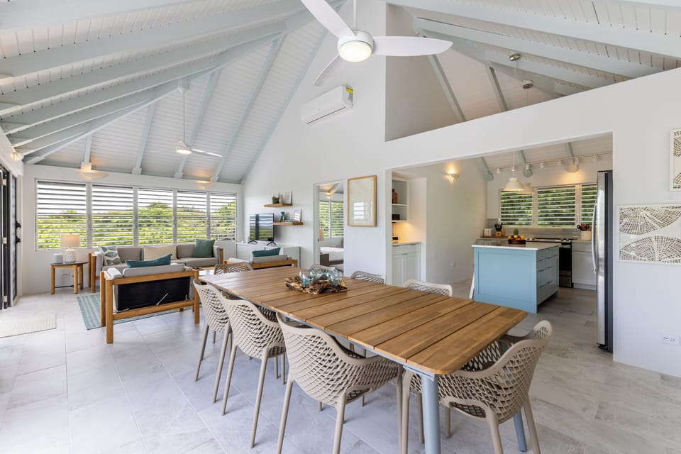 Indoor Dining Room with seating for 8