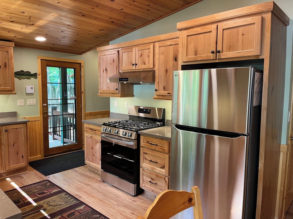 More spacious and functional kitchen.
