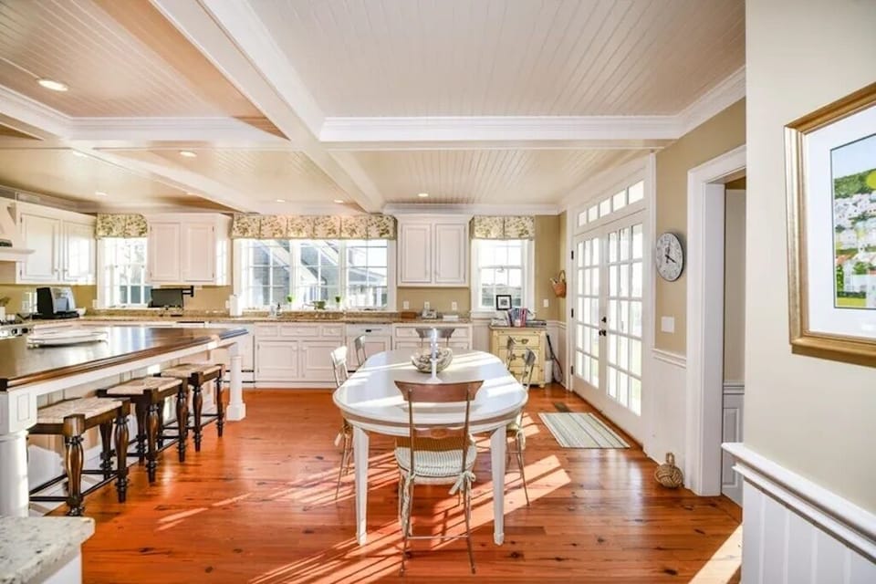 kitchen table and island - our favorite gathering spot! 