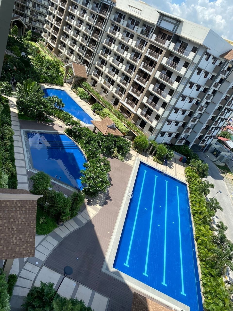 View from unit balcony