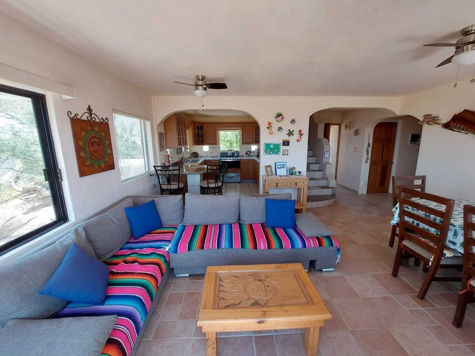 main floor- spacious living area