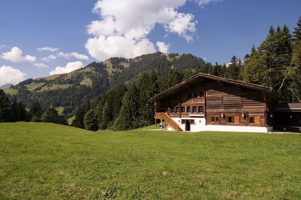 The stunning artistic farm chalet you will be staying in