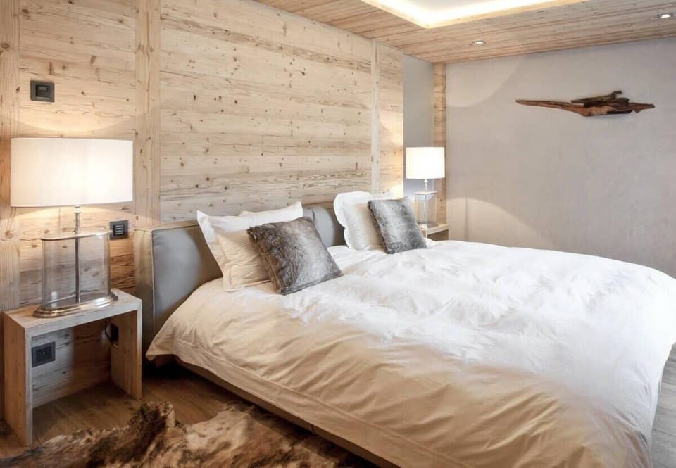 Bedroom 1 with a double sized bed 