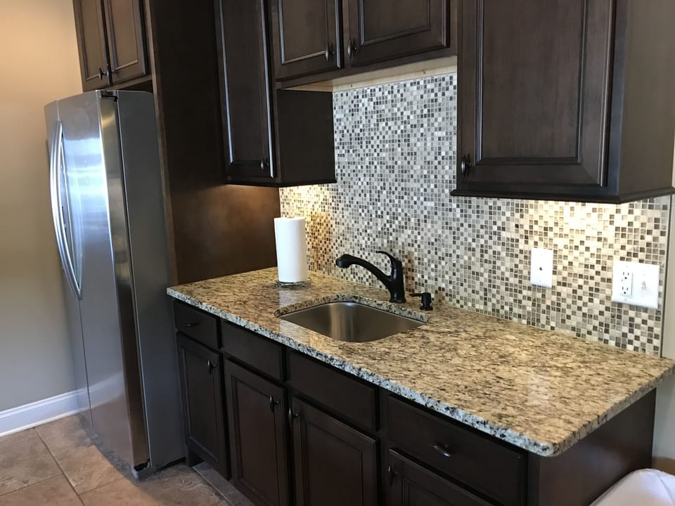 Mini kitchen lower level