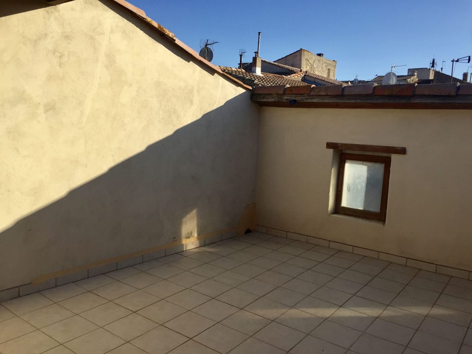 Terrace is private and not overlooked