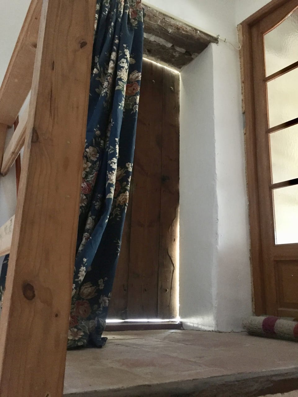 Door to roof terrace 