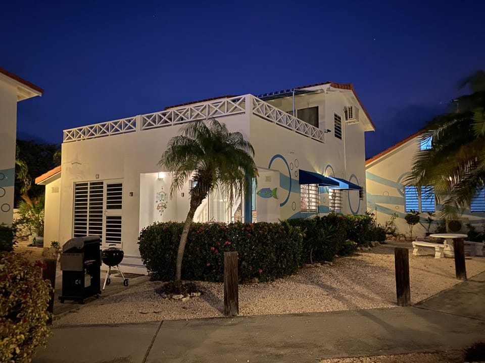 Exterior of the townhouse in the gated complex
