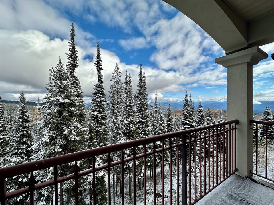 Winter Deck Views 