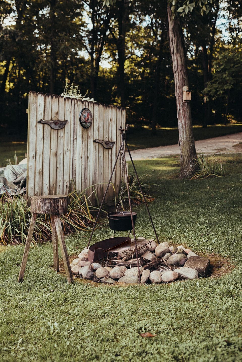 Outdoor Fireplace