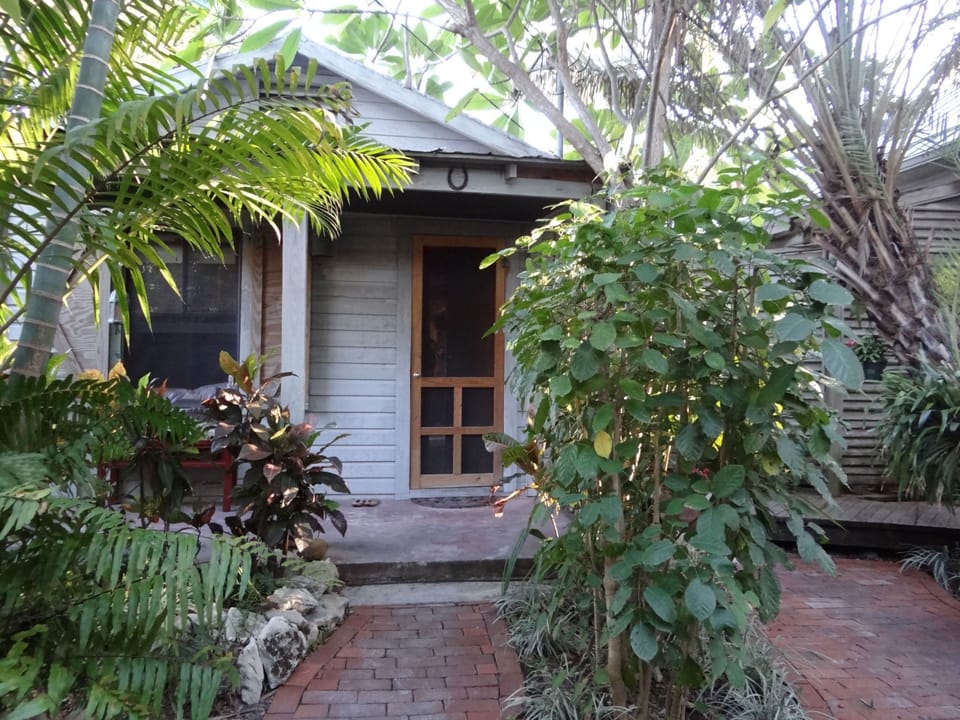 bricked entry to turtle house.