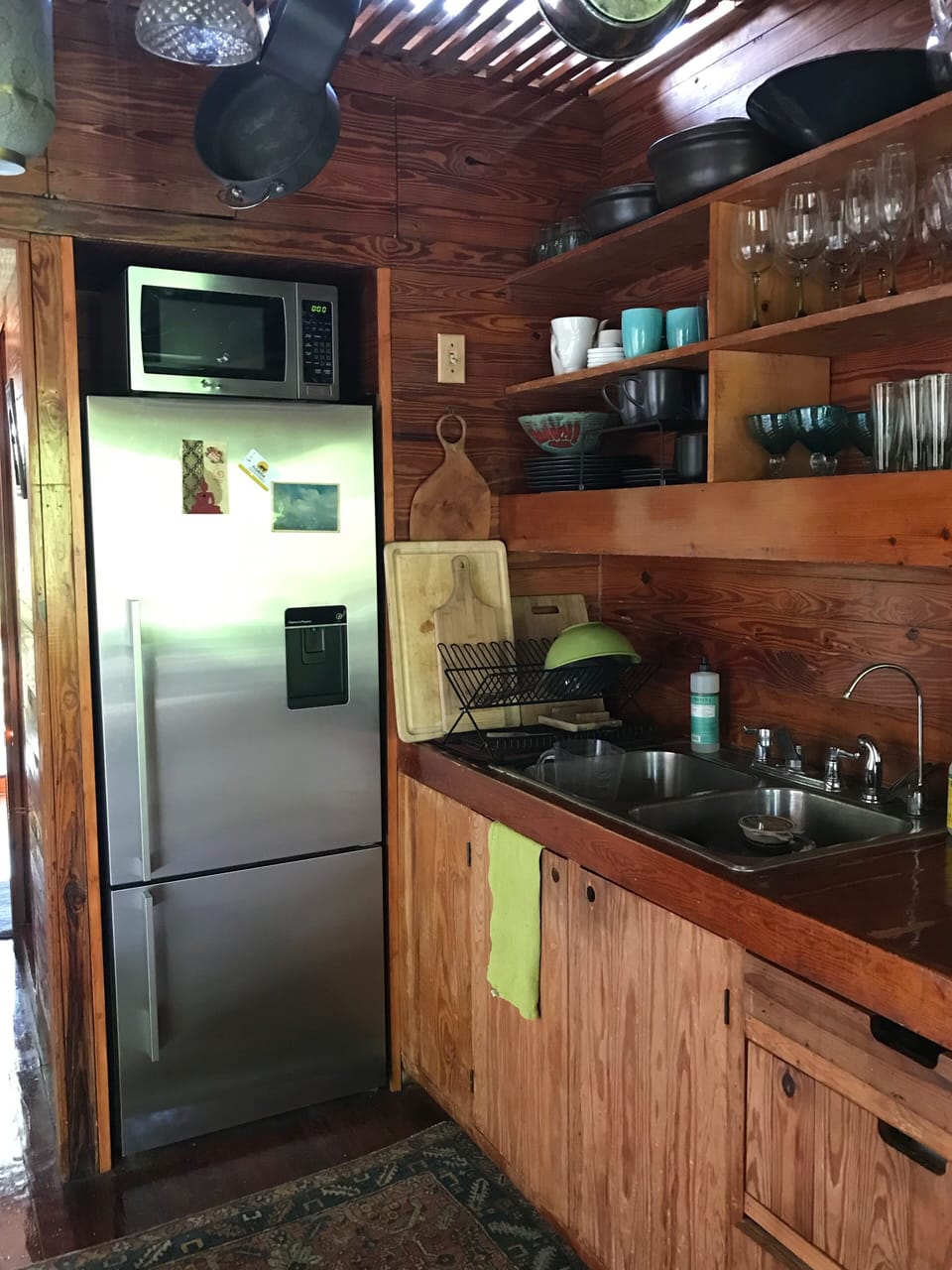 Turtle House kitchen.  
