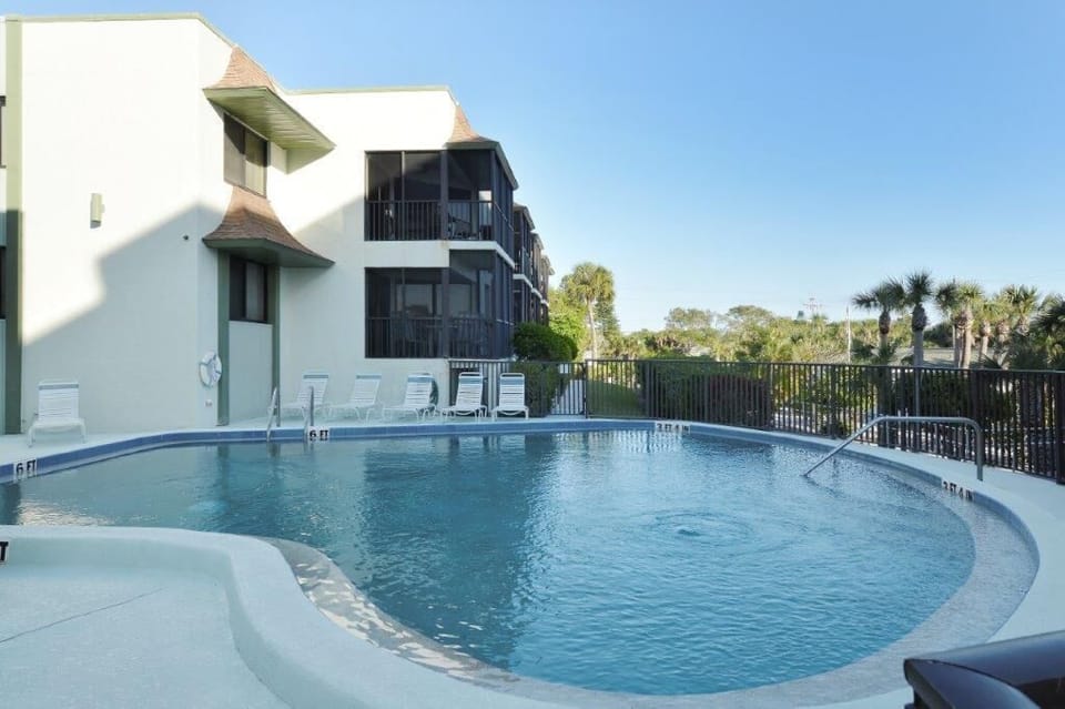 Your community pool after a day at the beach