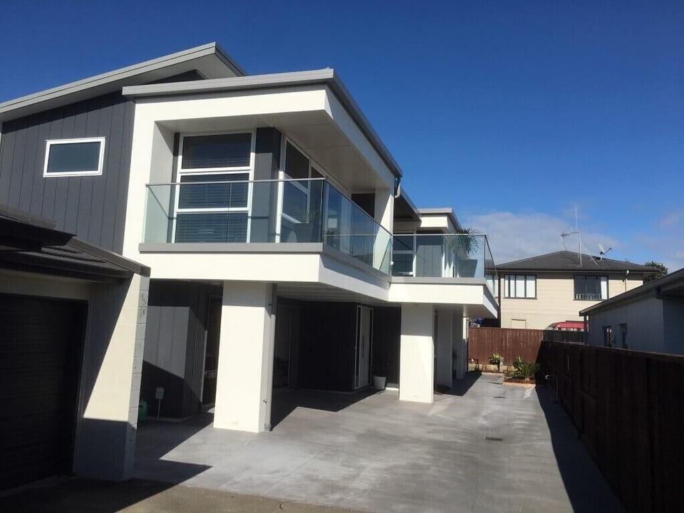 Guest suite is situated at the back of the house with its own access