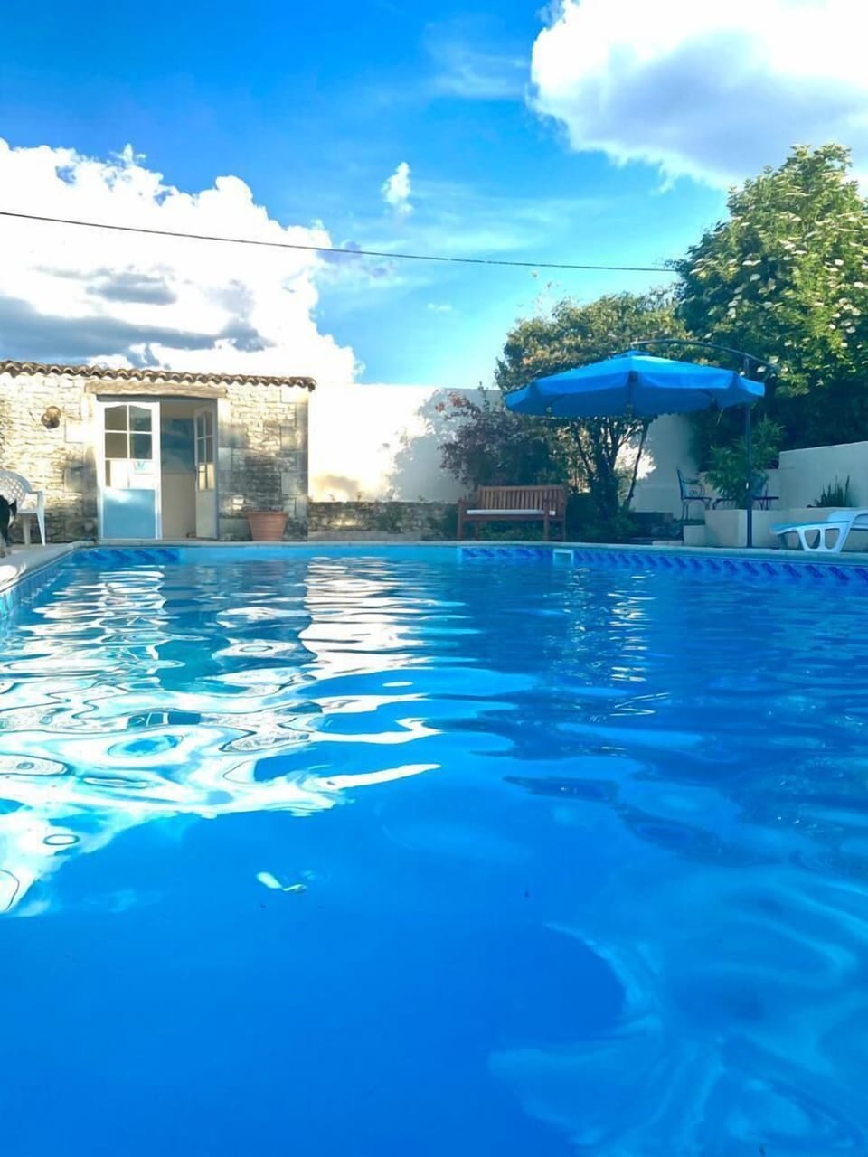 Pool and pool house