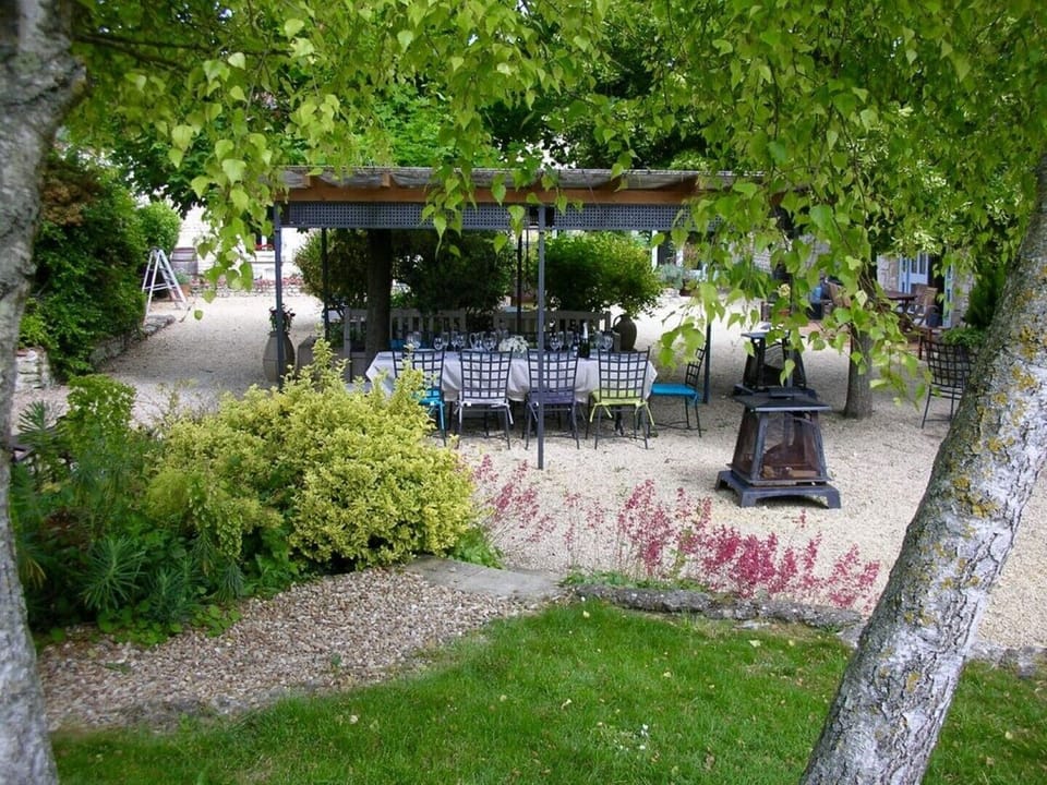 Courtyard and gazebo