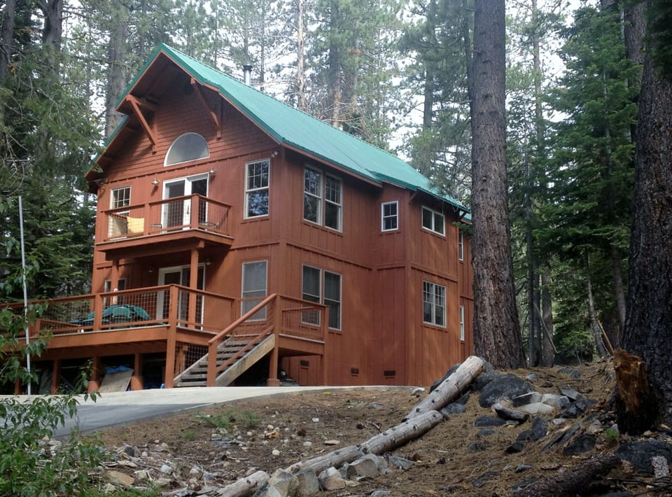 Front of House in summer